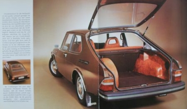 Saab 99 Combi Coupe Modellprogramm 1979 Automobilprospekt (9140)